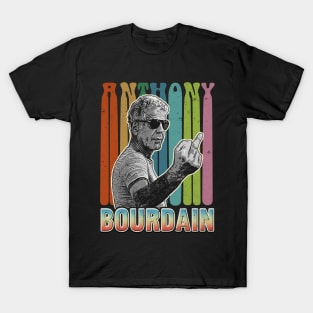 Anthony Bourdain // Vintage Style Design T-Shirt